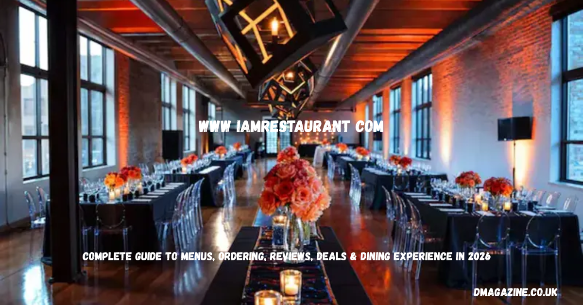 www.iamrestaurant.com – Complete Guide to Menus, Ordering, Reviews, Deals & Dining Experience in 2026